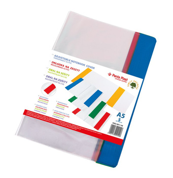 Paczka Okładka A5 PVC regulowana 5 szt