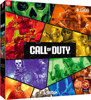Puzzle 1000 Gaming Call of Duty Operators Collage