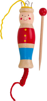 Drewniany instrument do wyplatania szydełko dla dzieci Goki