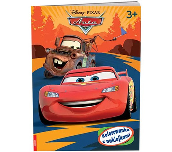 Auta Kolorowanka z naklejkami NA-9139