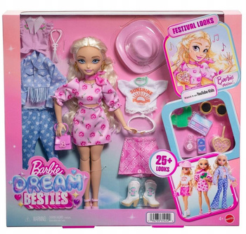 Barbie Dream Besties Malibu Festiwalowe stylizacje Mattel