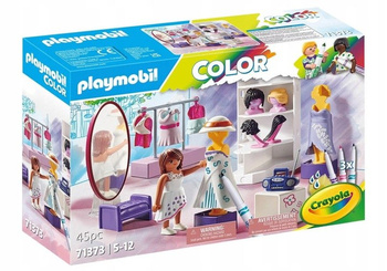 Playmobil PLAYMOBIL Color Zestaw do projektowania mody 71373