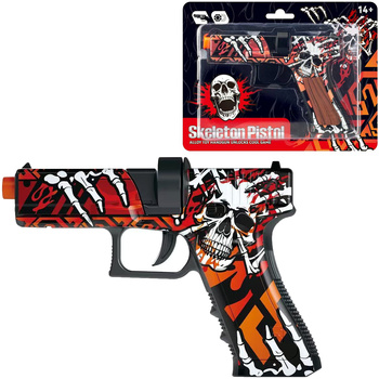 PISTOLET METALOWY NA SPŁONKĘ SKELETON