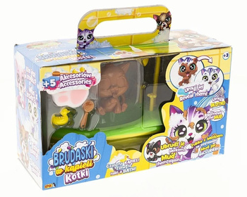 Brudaski w kąpieli Kotki - Tofik z wanną EPEE