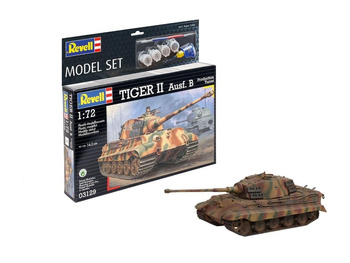 Czołg Tiger II Ausf. B - zestaw modelarski Revell