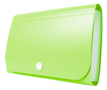 Organizer harmonijkowy mini PP zielony