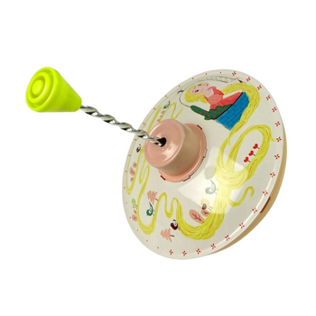 Bąk metalowy bajkowy zabawka dla dzieci klasyczna retro wirująca 1szt