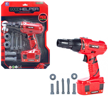 Wiertarka na baterie zabawkowa zestaw narzędzi dla dzieci edukacyjny