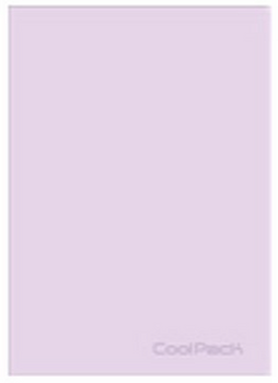 COOLPACK - ZESZYT A5 PP - 60 K. KRATKA (bm) - PASTEL / POWDER PURPLE