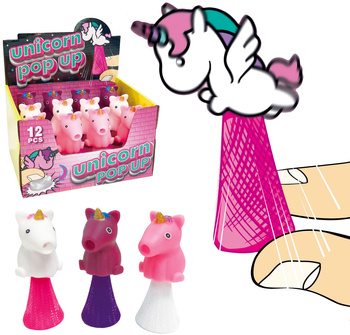 Skaczący Jednorożec Zabawka Świecący Skoczek dla Dzieci Interaktywny