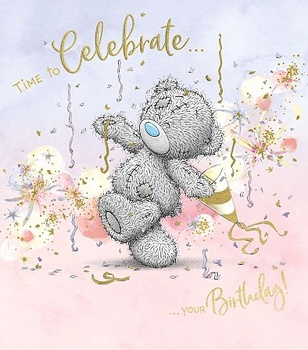 Karnet urodzinowy Time to Celebrate Your Birthday 152x127