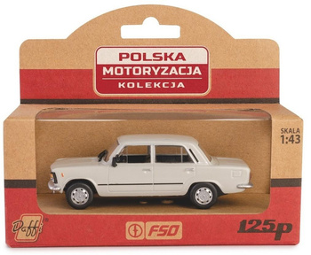Fiat 125p MR popielaty Daffi