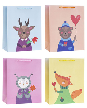 Torebki prezentowe TG-24036-A3 wzór dziecięcy 12 sztuk