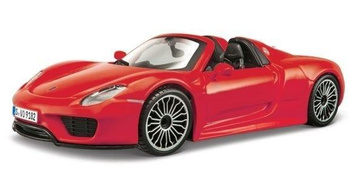 Porsche 918 Spyder red 1:24 BBURAGO BBurago