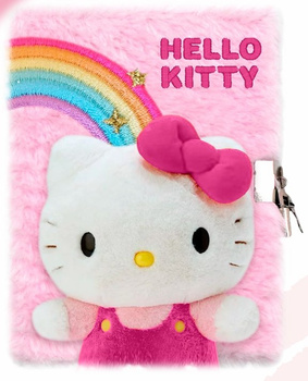 Pamiętnik pluszowy Hello Kitty HK50140