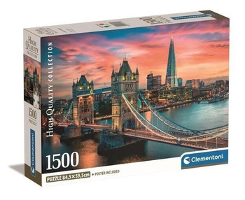 Puzzle 1500 Compact London Twilight 31715
