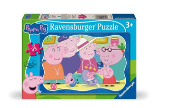 Puzzle dla dzieci 2D: Siostrzyczka Peppy 35el Ravensburger
