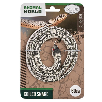 Wąż gumowy szaro-biały 60cm Beppe