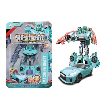 Robot zabawka auto 4 wzory interaktywne transformujące pojazd dzieci