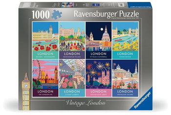 Puzzle 1000 Vintage Londyn Ravensburger