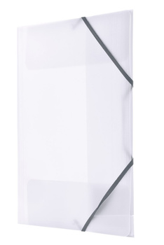 Teczka pp z gumką narożną A4 transparentna