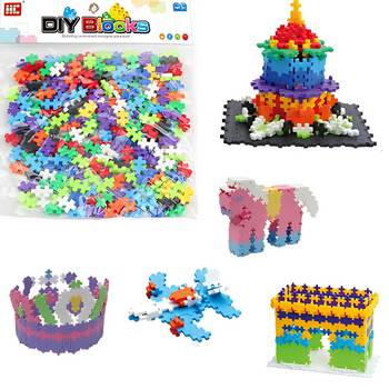 Klocki Konstrukcyjne Double Plus Zestaw Edukacyjny Prezent Dla Dzieci 542el