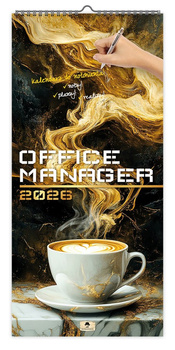 Kalendarz 2026 ścienny paskowy szeroki Office Manager KPS V2