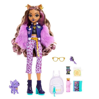 Monster High Clawdeen Lalka podstawowa HRP65 Mattel