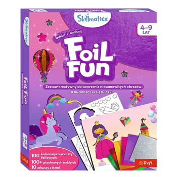 Skillmatics zestwa kreatywny Foil Fun Jednorożce i Księżniczki