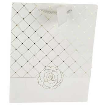 Torba prezentowa średnia elegancka ozdobna uniwersalna na każdą okazję