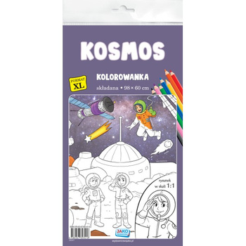 Kolorowanka XL. Kosmos