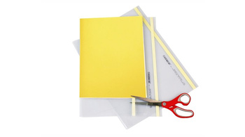 Paczka okładka samoprzylepna A4-325 bezbarwna 5 szt.