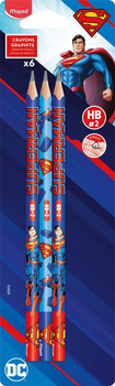 Ołówek Superman HB 6 szt.