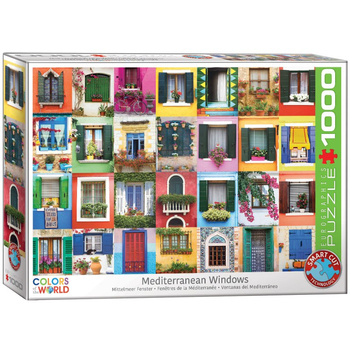 Puzzle 1000 Mediterranean Windows 6000-5350