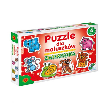 Puzzle dla maluszków zwierzątka