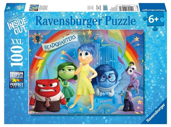 Puzzle 100 W głowie się nie mieści Ravensburger