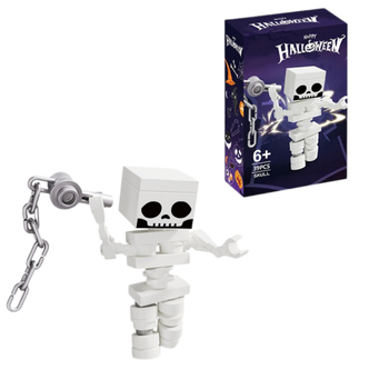 Klocki Halloween Potwory 6 Wzorów El. 30 Zestaw Prezent Dla Dzieci