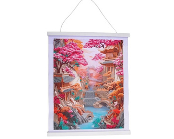 Plakat 35x45cm z mozaiką diamentową Wiśnia EPEE