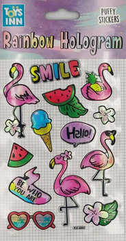 Naklejki Rainbow Hologram ToysInn Smile