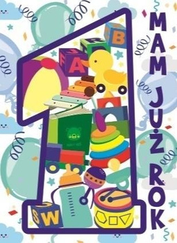 Karnet b6 roczek niebieski