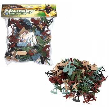 ZESTAW ŻOŁNIERZYKÓW 78 ELEMENTÓW ZABAWKA DLA DZIECI PREZENT WOJSKO