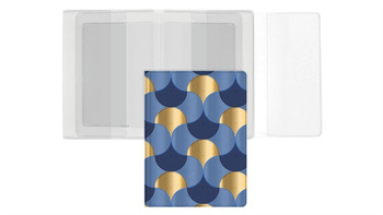 Okładka na dokumenty z dowodem rej. Z nadrukiem art deco