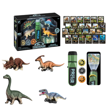 Projektor Dinozaury Dziecięcy Interaktywny Edukacyjny Zabawka