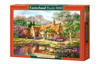 Puzzle 3000 Twilight at Woodgreen Pond CASTOR Castorland