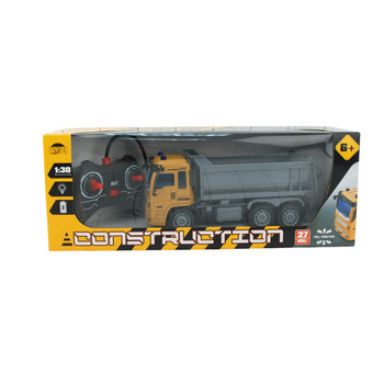 Wywrotka Zdalnie Sterowana RC Dźwięk Światła Pojazd Budowlany Prezent