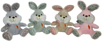 Królik zajączek z marchewką 20cm MIX Sun-Day