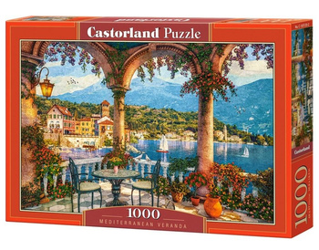 Puzzle 1000 Mediterranean Veranda Castorland