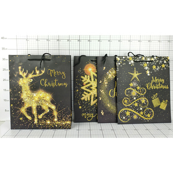 TORBA OZDOBNA ŚREDNIA - ŚWIĄTECZNA