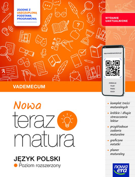 Teraz matura 2025/2026 Język polski Vademecum zakres rozszerzony