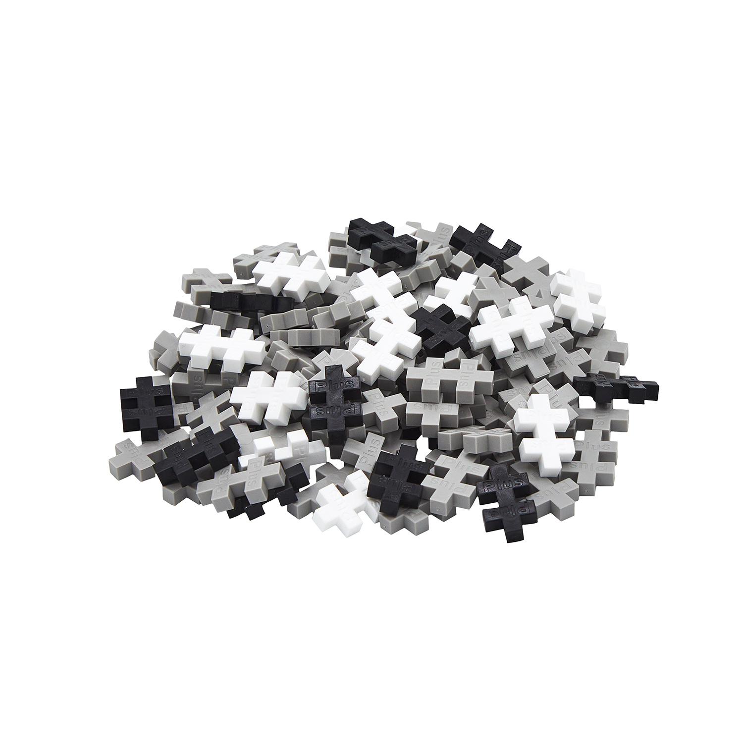 Klocki Konstrukcyjne Plus-Plus Tuba Słoń 100 elementów - opakowanie i zbudowany słoń